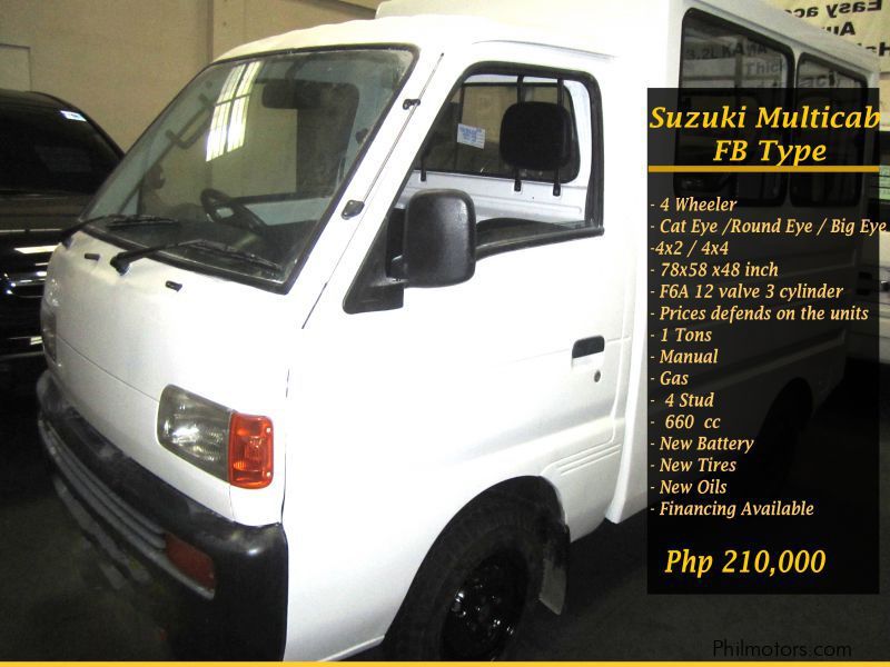 Suzuki MultiCab FB Type in Philippines