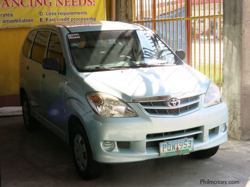 Toyota Avanza J in Philippines