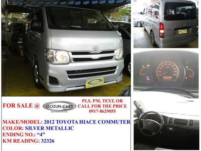 Toyota Hi-ace Commuter in Philippines