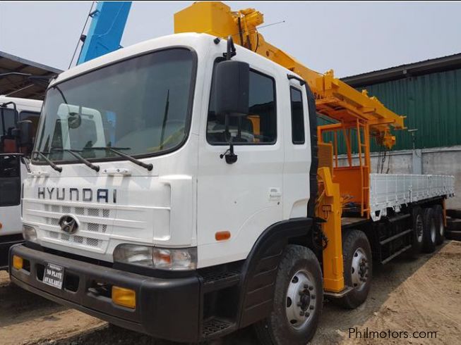 Used Hyundai Boom Truck 17 Tons Crane Capacity | 2000 Boom Truck 17