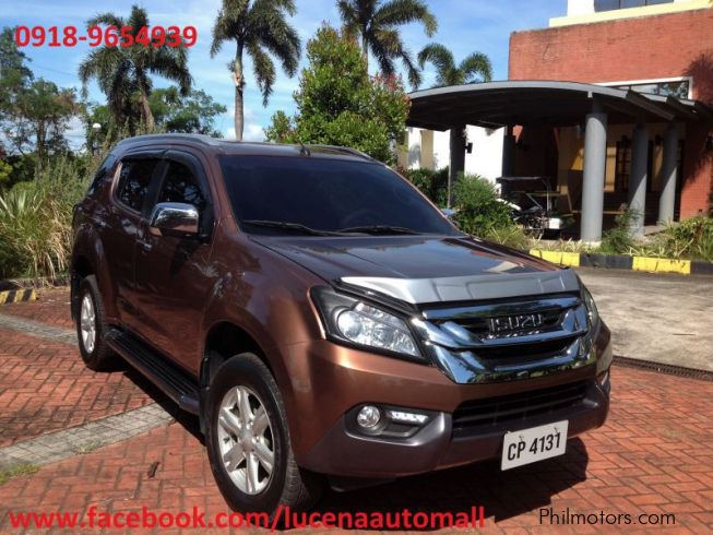 Used Isuzu MUX | 2016 MUX for sale | Quezon Isuzu MUX ...