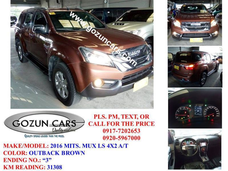 Used Isuzu MUX 2016 MUX for sale Pampanga Isuzu MUX sales Isuzu