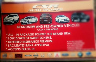 CSR AUTO TRADER II  Philippines