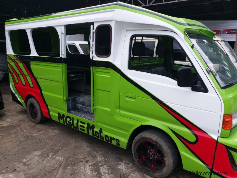 Suzuki Multicab Scrum Side door Passenger Jeepney  4x2 Green in Philippines