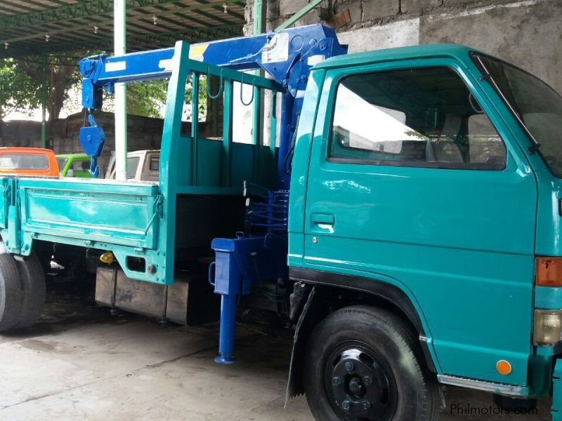 Isuzu Elf 4HF1 NPR 2 Step Boom Crane Dropside 14FT  Wide in Philippines