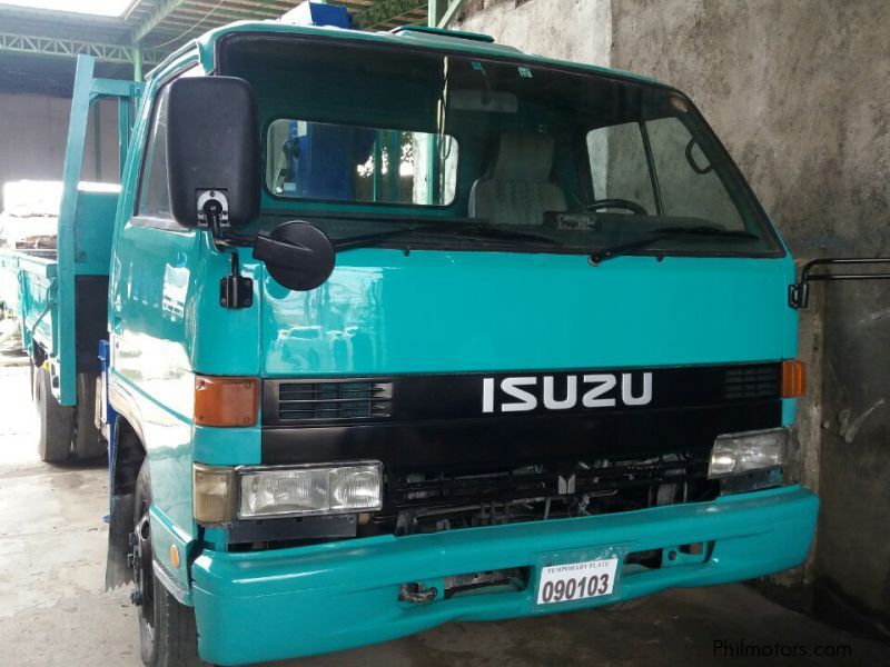 Isuzu Elf 4HF1 NPR 2 Step Boom Crane Dropside 14FT  Wide in Philippines