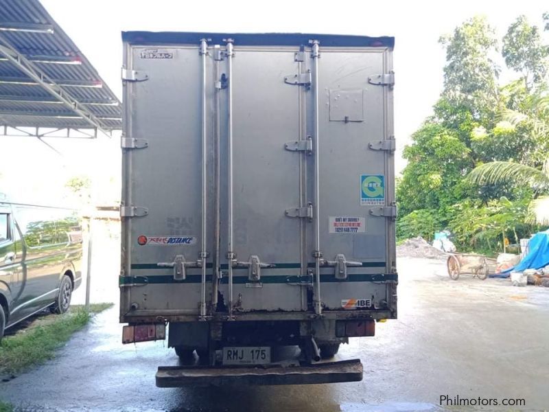 Isuzu Elf close van in Philippines