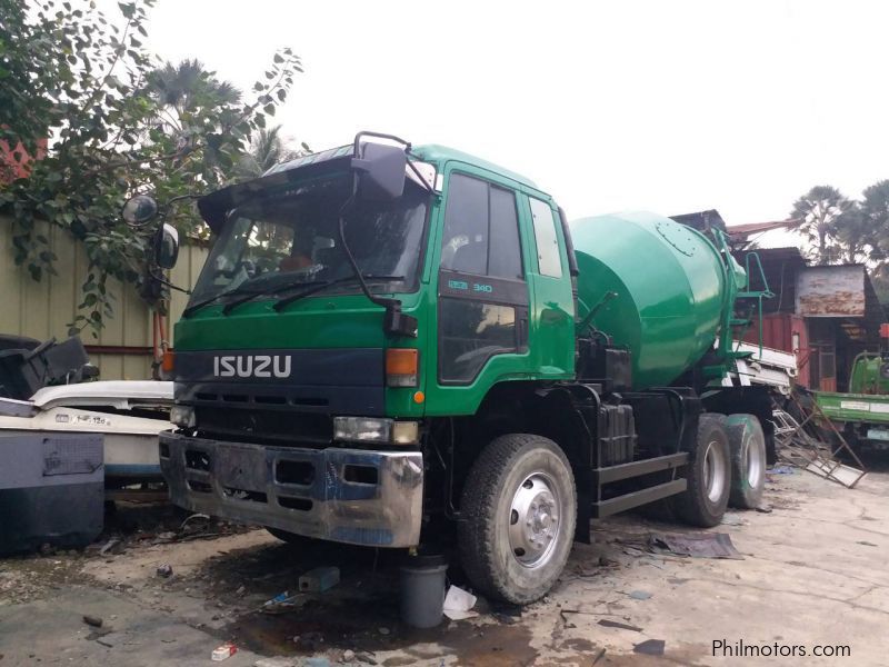 Isuzu Giga CXZ71J Transit Cement Mixer 10PD1 in Philippines