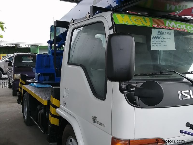 Isuzu Elf CBU 4HG1 Manlift 12 Meter Height in Philippines