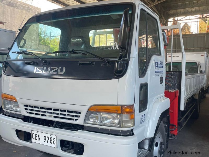 Isuzu NRR FORWARD BOOM TRUCK in Philippines