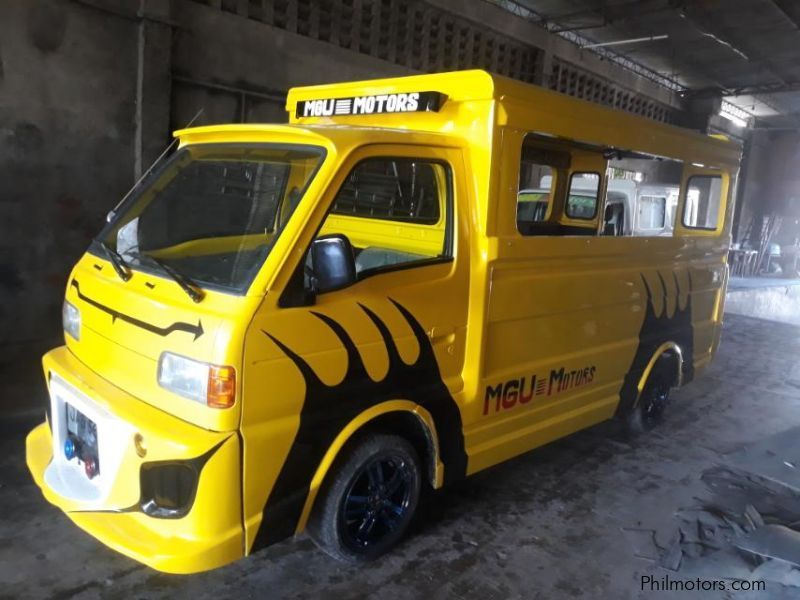 Suzuki Multicab Scrum 4x4 Passenger Jeepney Yellow 8 seating in Philippines