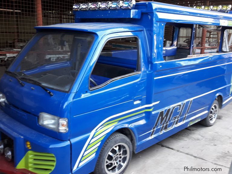 Suzuki Multicab Scrum Passenger Jeepney  Blue in Philippines