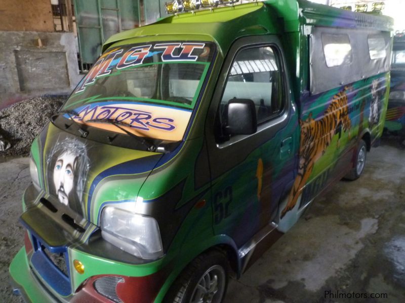 Suzuki Multicab Bigeye Passenger Jeepney  Jesus in Philippines