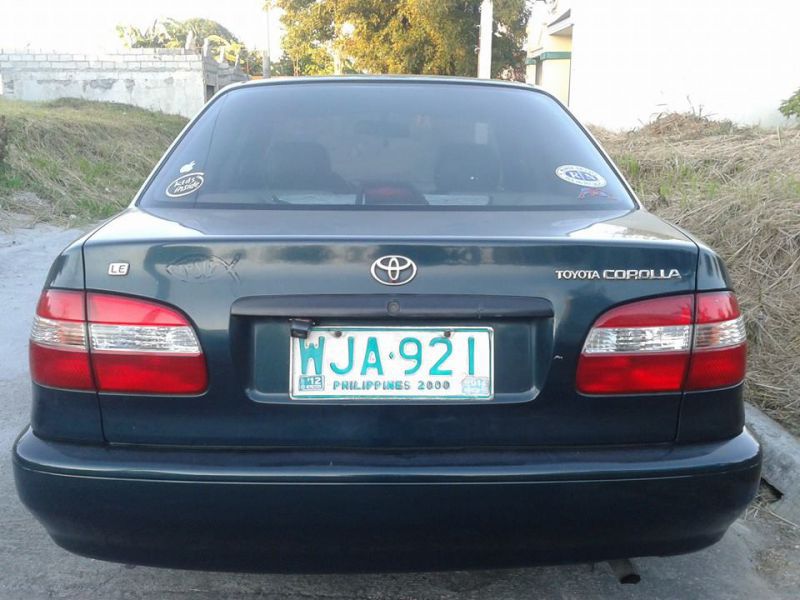 Toyota corolla 1.3 LE 2000 Model in Philippines