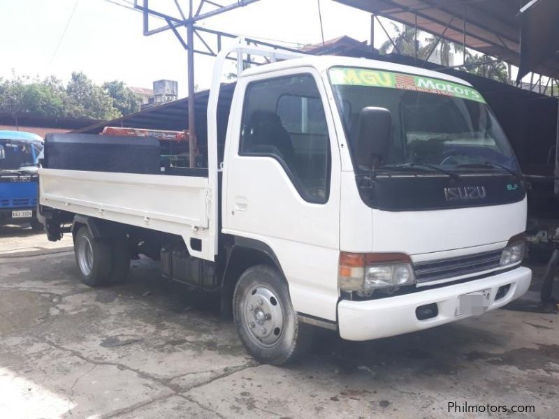 Isuzu ELF NPR Wide 14ft Dropside Cargo with Power tailgate lifter 4HF1 Engine in Philippines