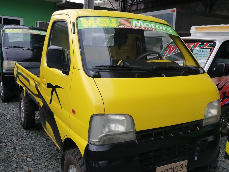 Suzuki Multicab 4x4 Bigeye Pickup Kargador Mag wheels MT Yellow in Philippines