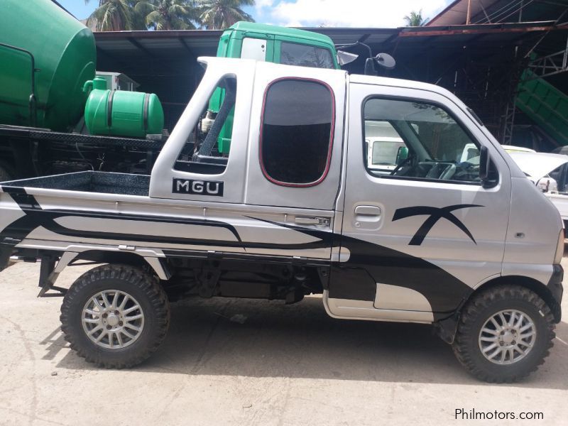 Suzuki Multicab Bigeye 4x4 Kargador Pickup with Canopy, Chairs, Stepboard in Philippines