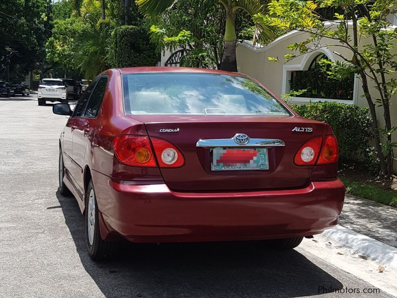 Toyota Altis 1.8G in Philippines