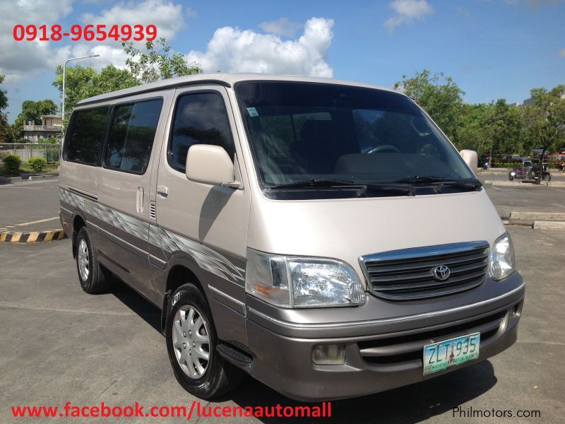 Toyota hiace in Philippines