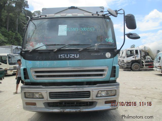 Isuzu GIGA Wing Van in Philippines