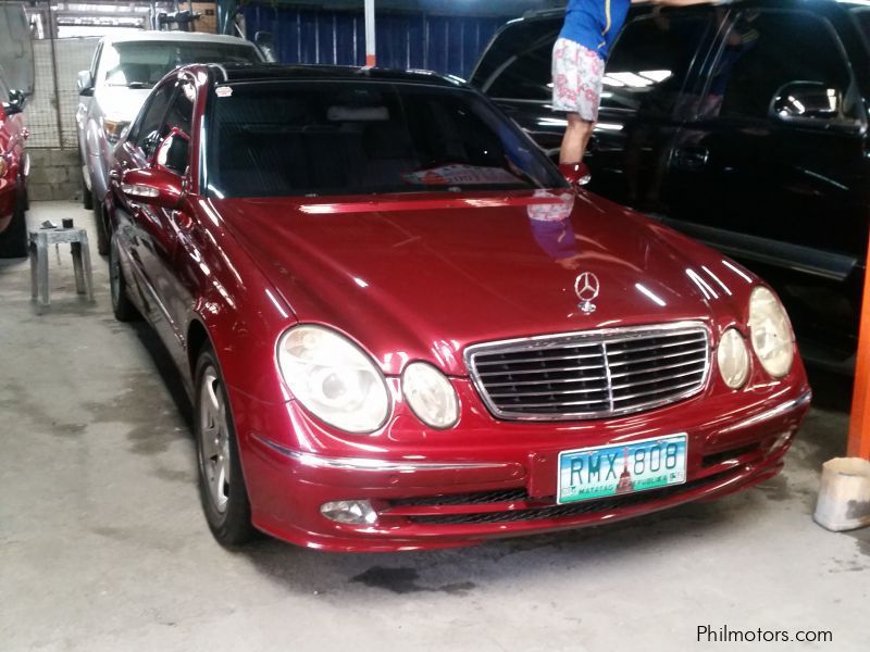 Mercedes-Benz E240 in Philippines