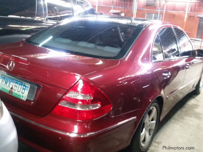 Mercedes-Benz E240 in Philippines