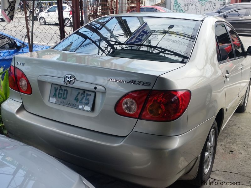 Toyota Altis e in Philippines