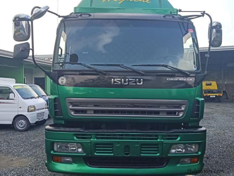 Isuzu Giga 10 Wheeler Cargo Dropside Truck 6WF1 Engine Molye CBU in Philippines