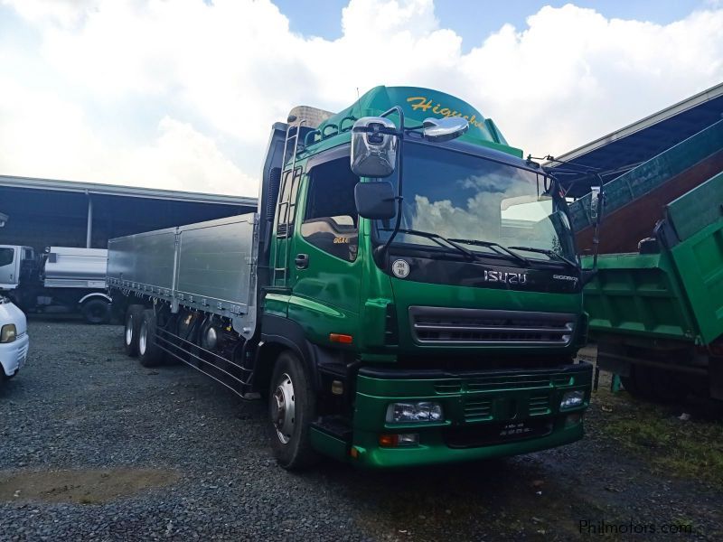 Isuzu Giga 10 Wheeler Cargo Dropside Truck 6WF1 Engine Molye CBU in Philippines