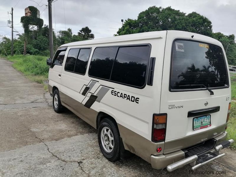 Nissan URVAN ESCAPADE in Philippines