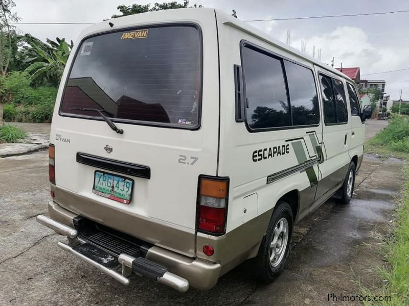 Nissan URVAN ESCAPADE in Philippines