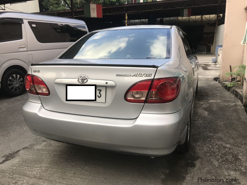 Toyota Altis E in Philippines