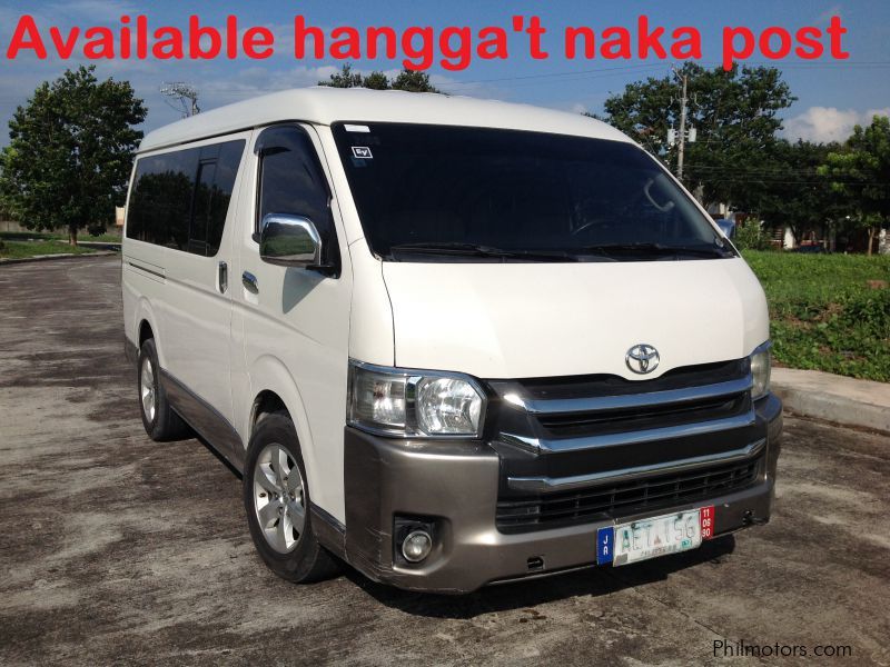 Toyota Hiace GL Grandia in Philippines