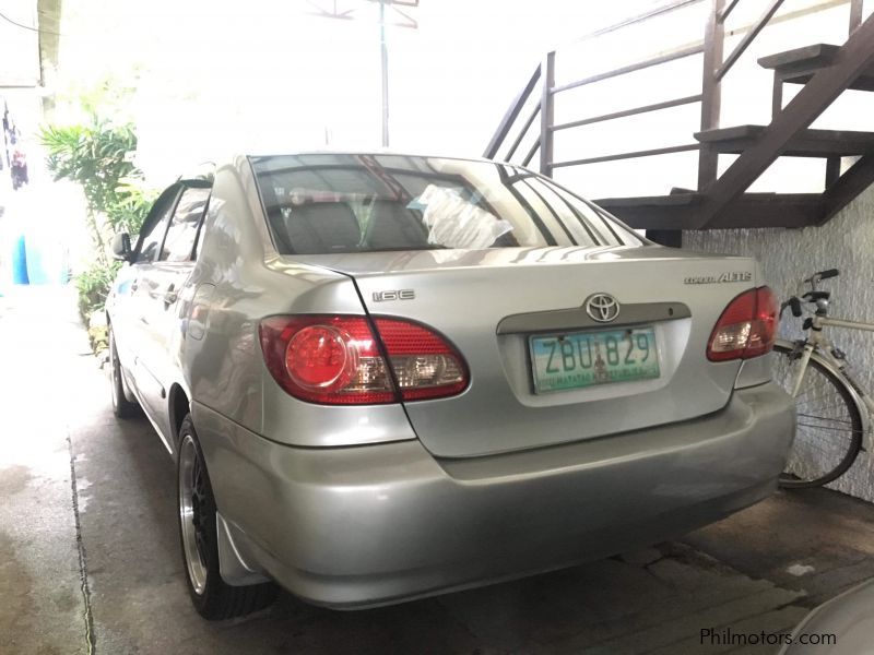 Toyota altis e in Philippines