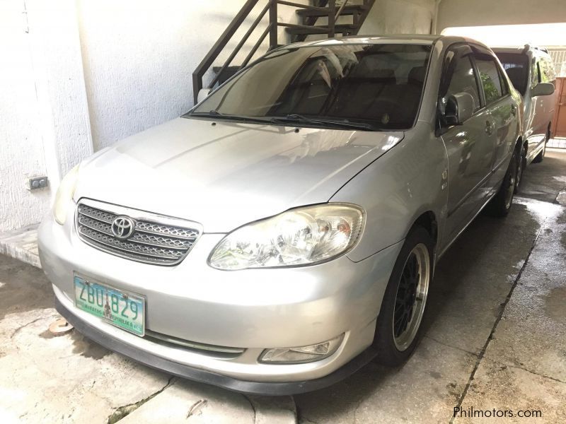 Toyota altis e in Philippines