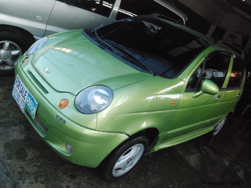 Зеленый daewoo matiz