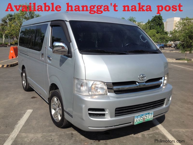 Toyota Hiace GL Grandia 85TKm only  in Philippines