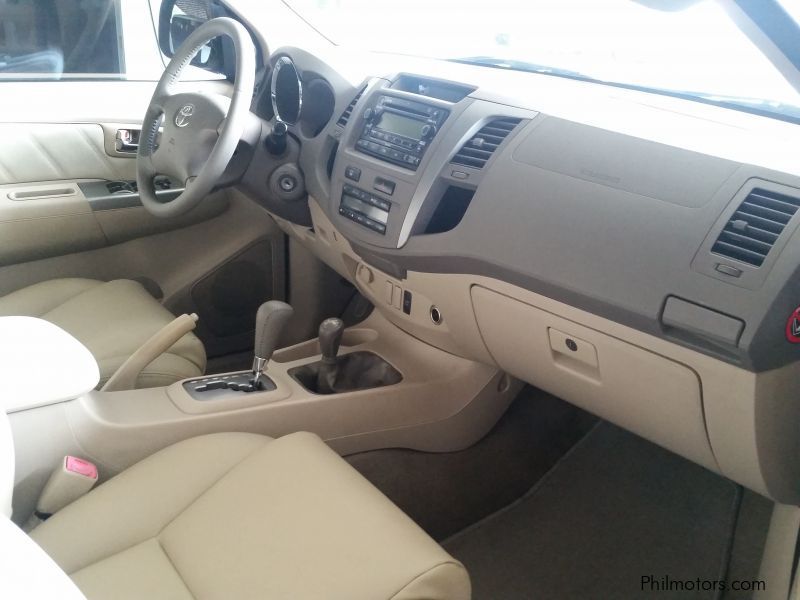 Toyota Fortuner v in Philippines