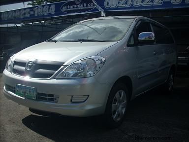 Toyota Innova J DIESEL in Philippines
