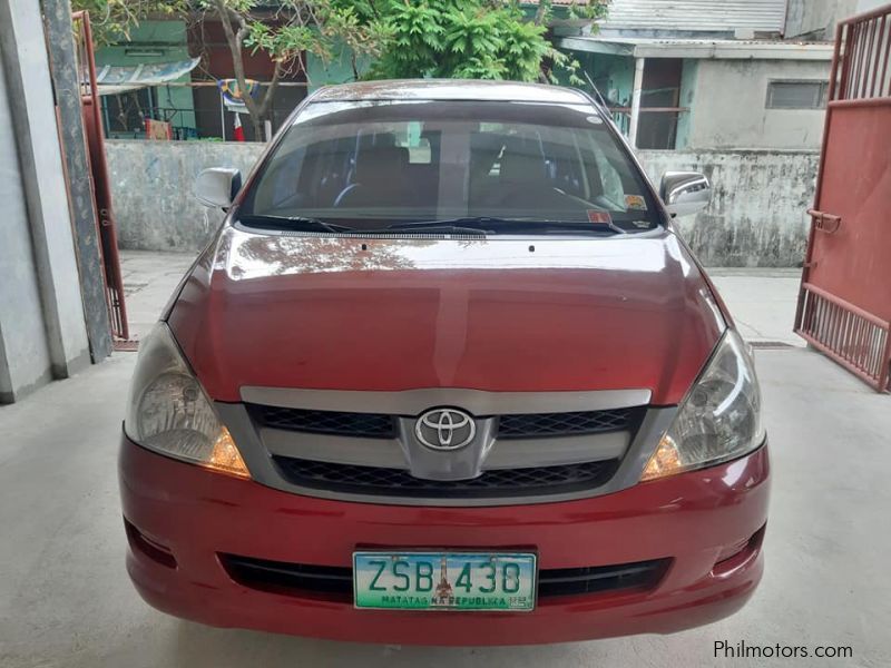 Toyota Innova J in Philippines