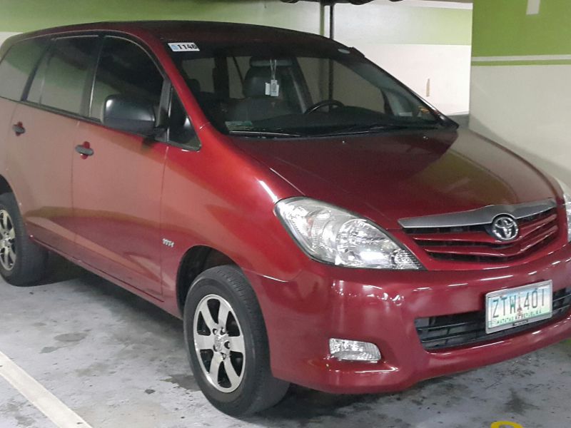Used Toyota Innova J | 2009 Innova J for sale | Pasig City Toyota ...