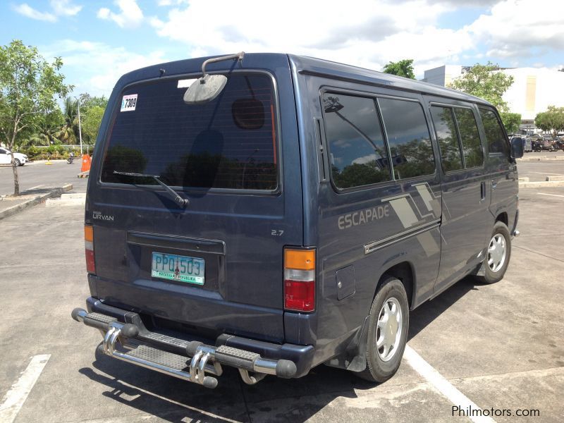 Nissan Urvan Escapade in Philippines