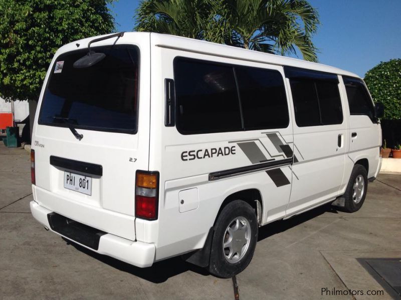 Nissan Urvan Escapade in Philippines