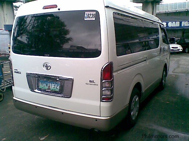 Toyota HIACE GL GRANDIA in Philippines