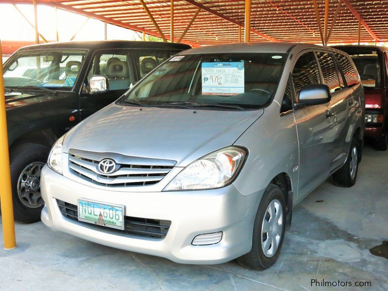 Used Toyota Innova J | 2010 Innova J for sale | Pasig City Toyota ...