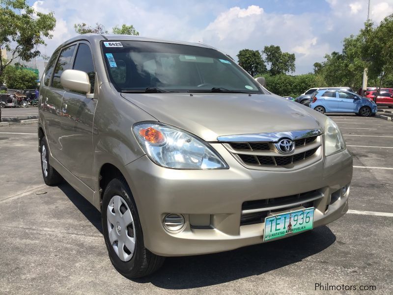 Toyota Avanza J 3rd seat in Philippines