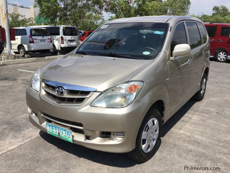 Toyota Avanza J 3rd seat in Philippines