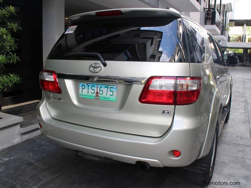 Used Toyota Fortuner G 2011 Fortuner G for sale Zamboanga Sibugay Toyota Fortuner G sales