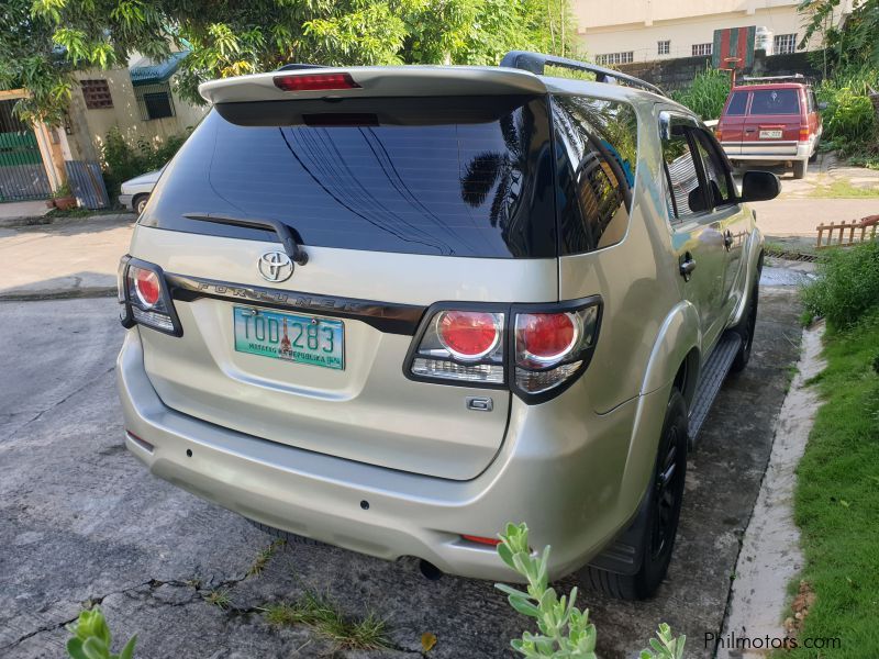 Toyota Fortuner G in Philippines