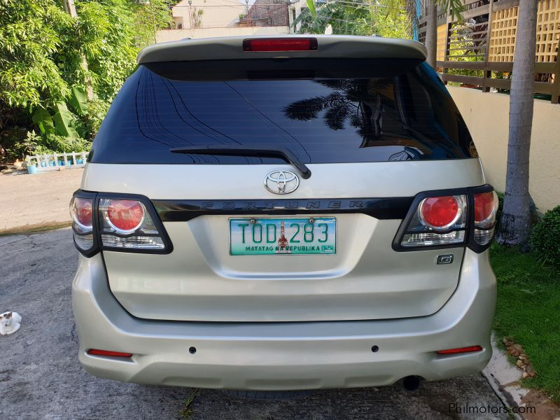 Toyota Fortuner G in Philippines